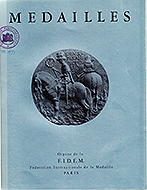 Médaille Calendrier 1985 - Bronze - Patrimoine Français - XXème